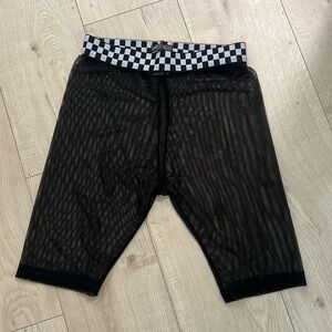 Current Mood Mesh Biker Shorts